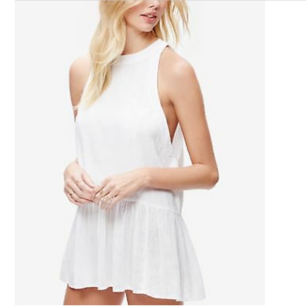Free People Breathless Moments HighLow Tunic Dress